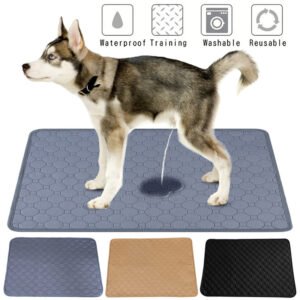 Washable Reusable Dog Pee Pads – Leak-Proof Puppy Training Pads, Machine-Washable (Multiple Sizes)