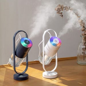 Magic Shadow Humidifier & Projection Night Light – Ultrasonic Aroma Mist Maker for Home & Office