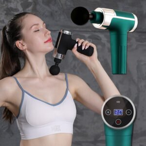 Mini Fascia Massage Gun – Deep-Tissue Percussion Muscle Massager, Handheld Recovery Tool for Back, Neck & Legs
