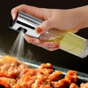 Oil & Vinegar Spray Bottle – Leakproof Kitchen Mister for Cooking, BBQ & Air Fryer