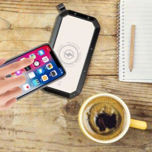 Solar Power Bank 10000/20000mAh with LED Flashlight