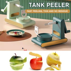 Hand-Crank Fruit & Vegetable Peeler & Cutter