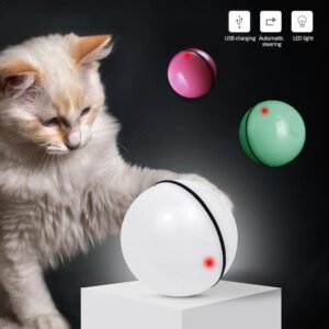 LED Rolling Ball Interactive Cat Toy